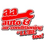 aa Auto & Air Conditioning Logo